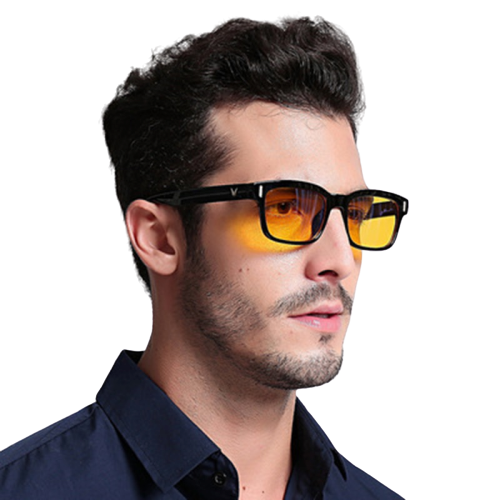 Lunettes Anti Lumière Bleue EHOTER - Protection Écran PC/Jeu - Transparent - Homme Femme